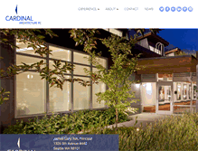 Tablet Screenshot of cardinalarchitecture.com